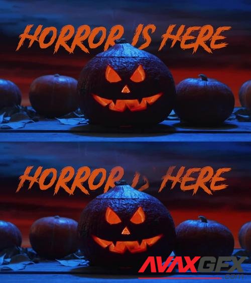 MotionArray – Happy Halloween - Logo Reveal 1043527