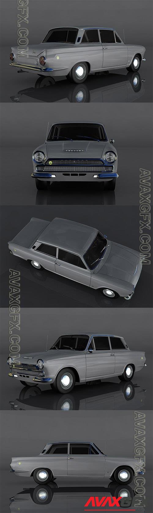 Lotus Cortina 3D Model o93616