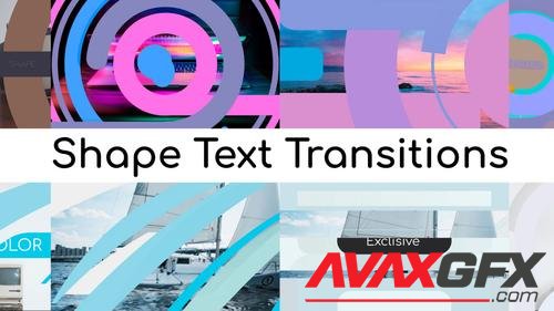 MotionArray – Shape Text Transitions 1010219