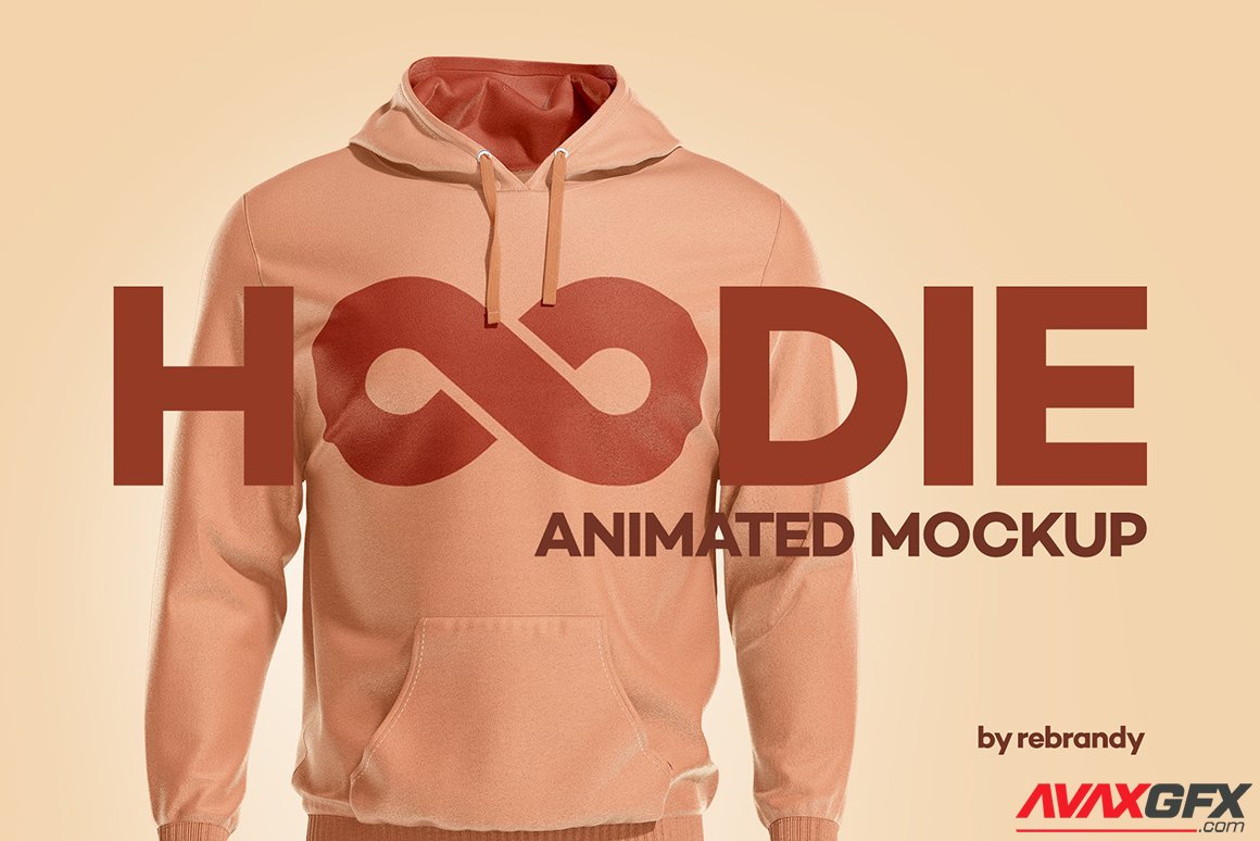 CreativeMarket - Hoodie Animated Mockup 5579880