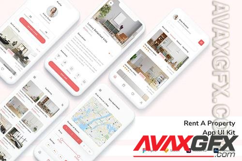 Rent A Property App UI Kit H5VSTQA