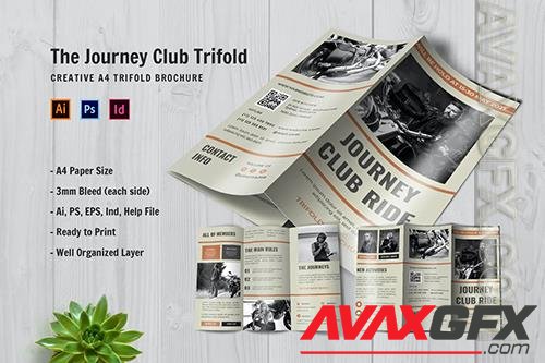 Journey Club Ride Trifold Brochure 4W2S9XS