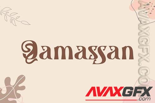 Qamassan Font