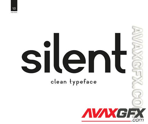 Silent Sans Serif Font