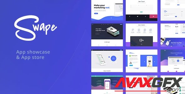 ThemeForest - Swape v1.9 - App Showcase & App Store WordPress Theme - 20376082