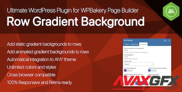 CodeCanyon - Ultimate Row Gradient Background for WPBakery Page Builder WordPress plugin v1.0 - 34165672