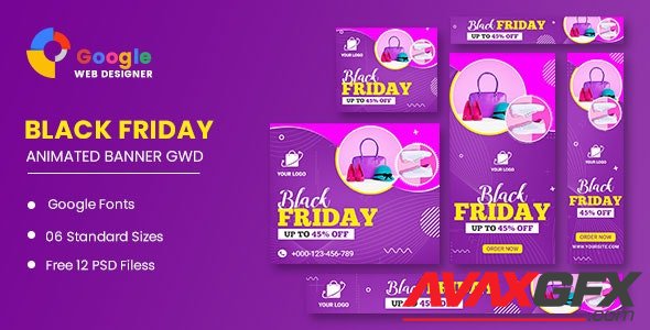 CodeCanyon - Black Friday Sale HTML5 Banner Ads GWD v1.0 - 34150873