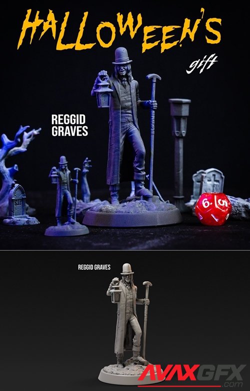 Reggid Graves – 3D Printable STL