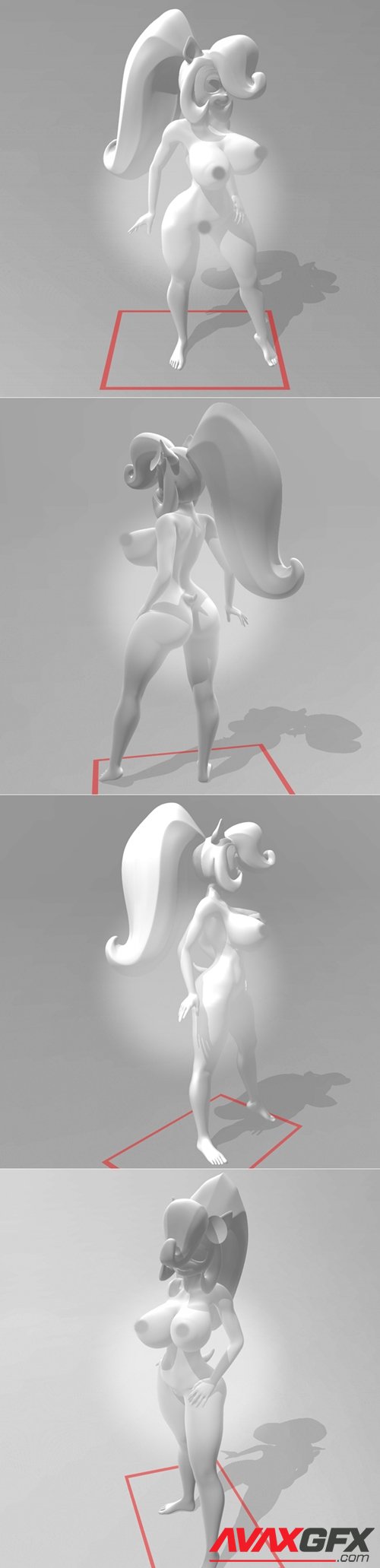 Coco nude – 3D Printable STL