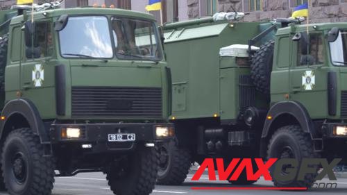 MotionArray – Military Vehicles In Kiev Parade 1023815