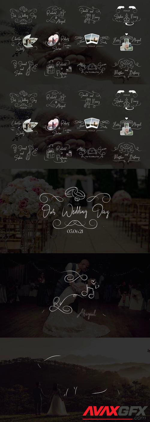 MotionArray – Elegant Wedding Titles 1006755