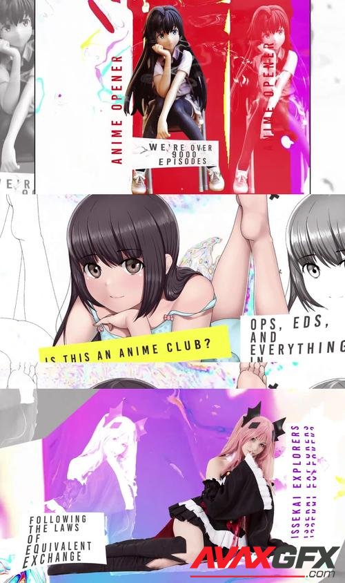 MotionArray – Anime / Cosplay Colorful Opener 1007208