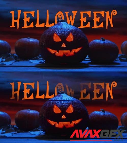 MotionArray – Happy Halloween - Logo Reveal 1043485