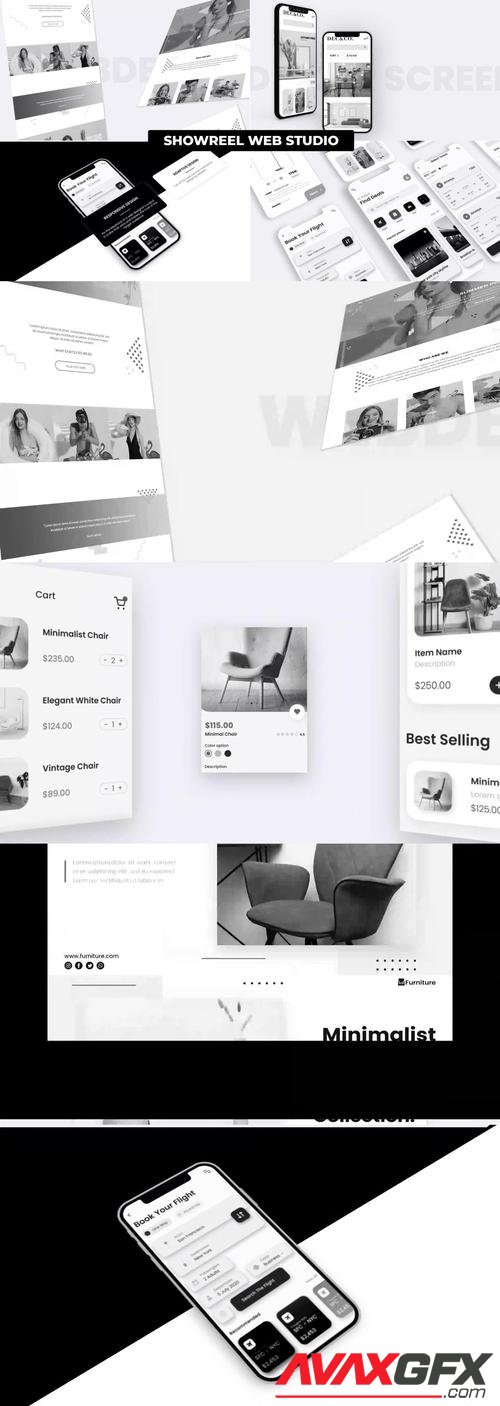 MotionArray – Web Design Online Showreel 975636