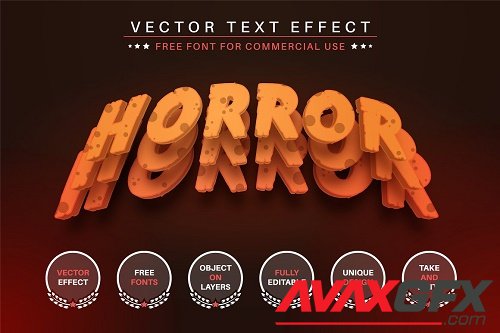 Horror - Editable Text Effect - 6572973