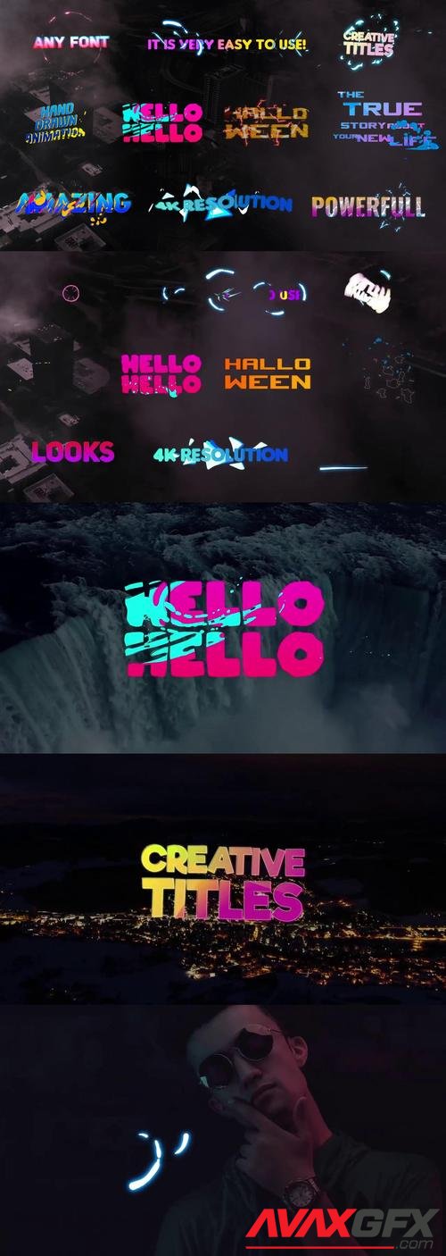 MotionArray – Creative Colorful Titles 617569