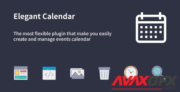 CodeCanyon - Elegant Calendar v1.1.0 - WordPress Events Calendar Plugin - 30936121