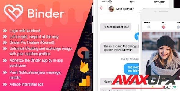 CodeCanyon - Binder v2.0.8 - Dating clone App with admin panel - iOS - 23433557