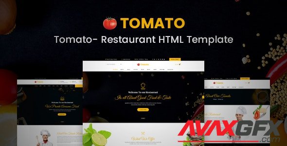 ThemeForest - Tomato v1.0.1 - Restaurant, Cafe, Bar and Food shop HTML Template - 18710036