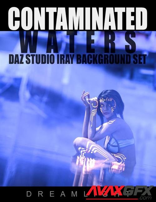 Contaminated Waters - DAZ Studio Iray Backgrounds