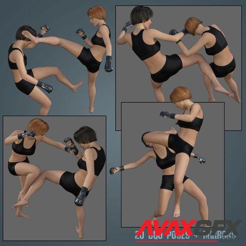 MUAY THAI KICKS for Genesis 8 Female