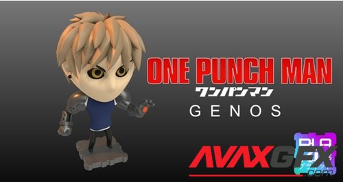 One Punch Man GENOS – 3D Printable STL