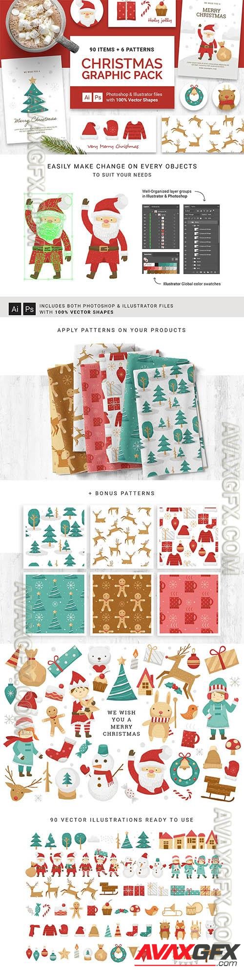 Christmas Vector Graphics & Clipart MH2WL2F