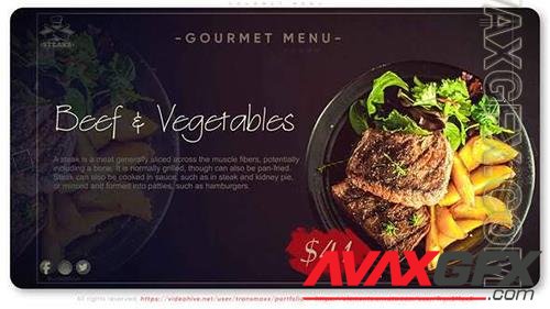 Gourmet Menu 34182014 (VideoHive)