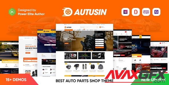 ThemeForest - Autusin v2.2.1 - Auto Parts & Car Accessories Shop Elementor WooCommerce WordPress Theme - 22681468 - NULLED