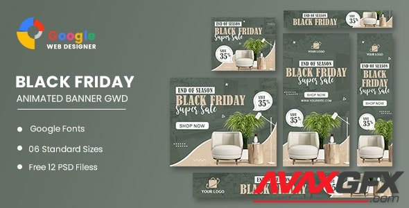 CodeCanyon - Interior Furniture HTML5 Banner Ads GWD v1.0 - 34237133