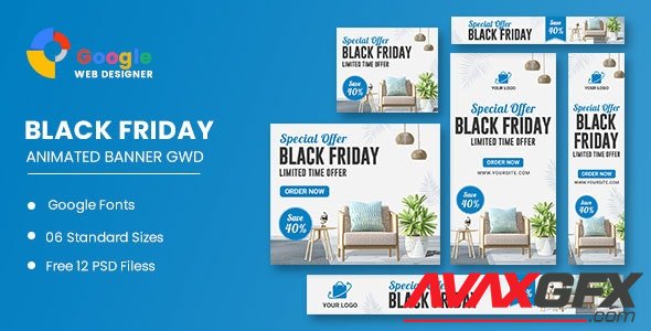 CodeCanyon - Furniture HTML5 Banner Ads GWD - 34237117