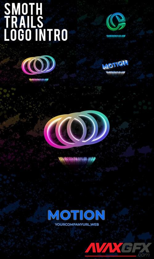 MotionArray – Smooth Trails Logo Intro 1044395