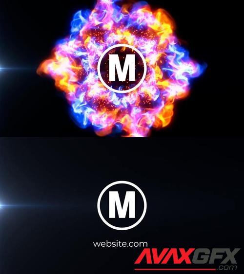 MotionArray – Logo Intro Flames 1004886