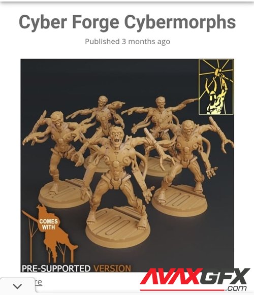 Cyber Forge Cybermorpher – 3D Printable STL