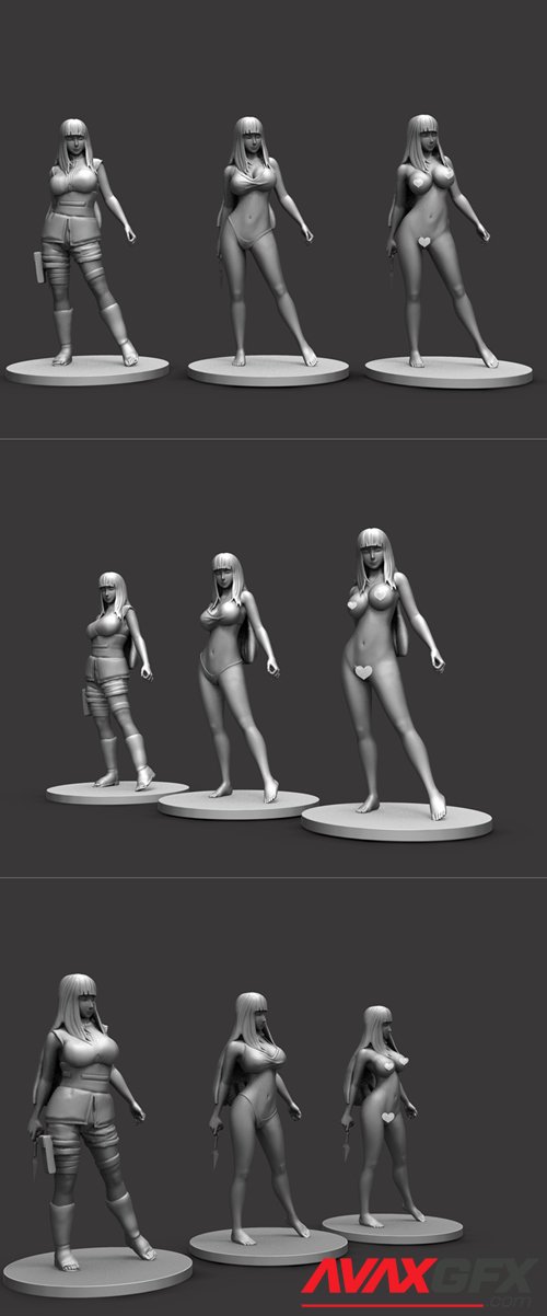 Huyga Hinata – 3D Printable STL