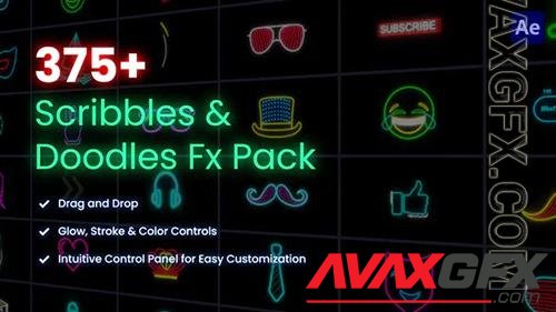Scribbles & Doodles FX Pack for After Effects 25514091 (VideoHive)