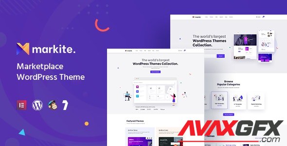 ThemeForest - Markite v1.1.1 - Digital Marketplace WordPress Theme - 32633444