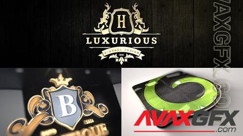 Luxury Mockup Kit - Glossy Logo Intro 33964724 (VideoHive)