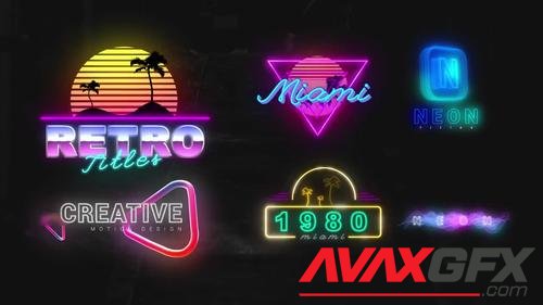 MotionArray – Neon Creative Titles 1009274