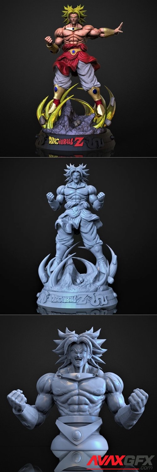 Body & Bust - Dragon Ball – 3D Printable STL