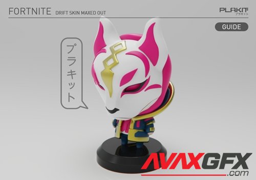 Plakit Fortnite Drift Skin – 3D Printable STL