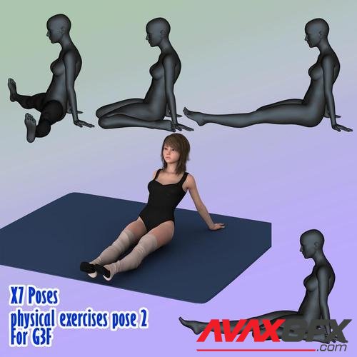 X7 Poses physical exercises pose 2 For G3F