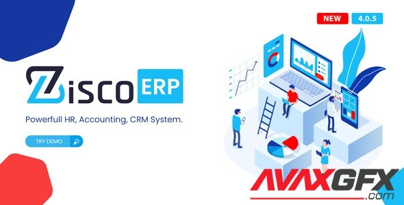 CodeCanyon - ZiscoERP v4.0.5 - Powerful HR, Accounting, CRM System - 16292398 - NULLED