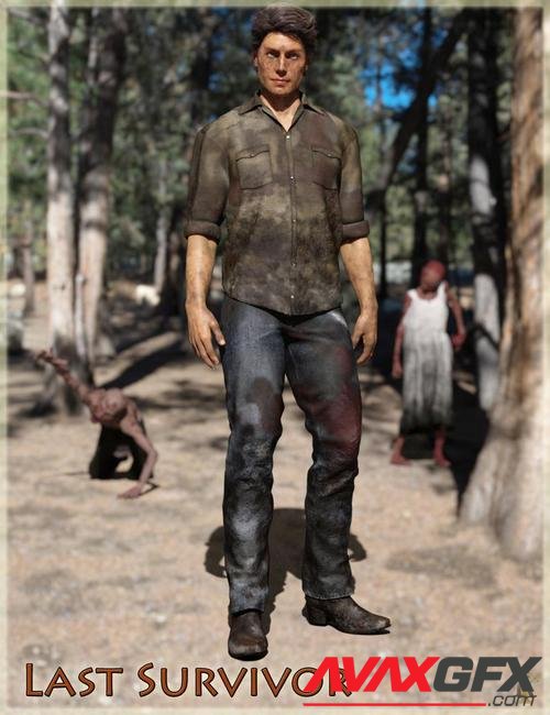 Last Survivor Outfit for Genesis 8 Male(s)