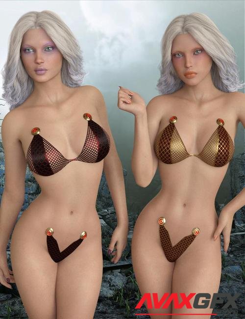 InStyle - Nano Bikini for Genesis 8 Females