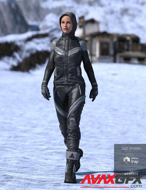 Winter Clothing for Genesis 8 Female(s)
