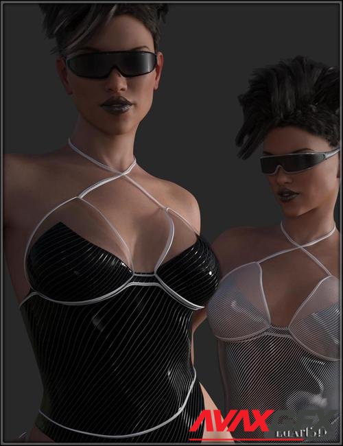 Morphing SciFi Glasses 2 Abstract AddOn