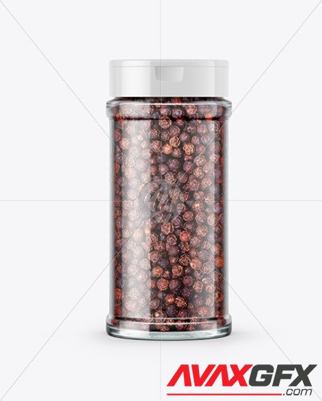 Spice Jar with Black Pepper Mockup 89738