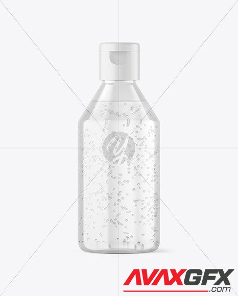 Clear Cosmetic Bottle Mockup 89646