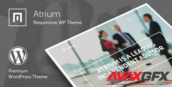 ThemeForest - Atrium v2.7 - Finance Consulting Advisor WordPress Theme - 7636859